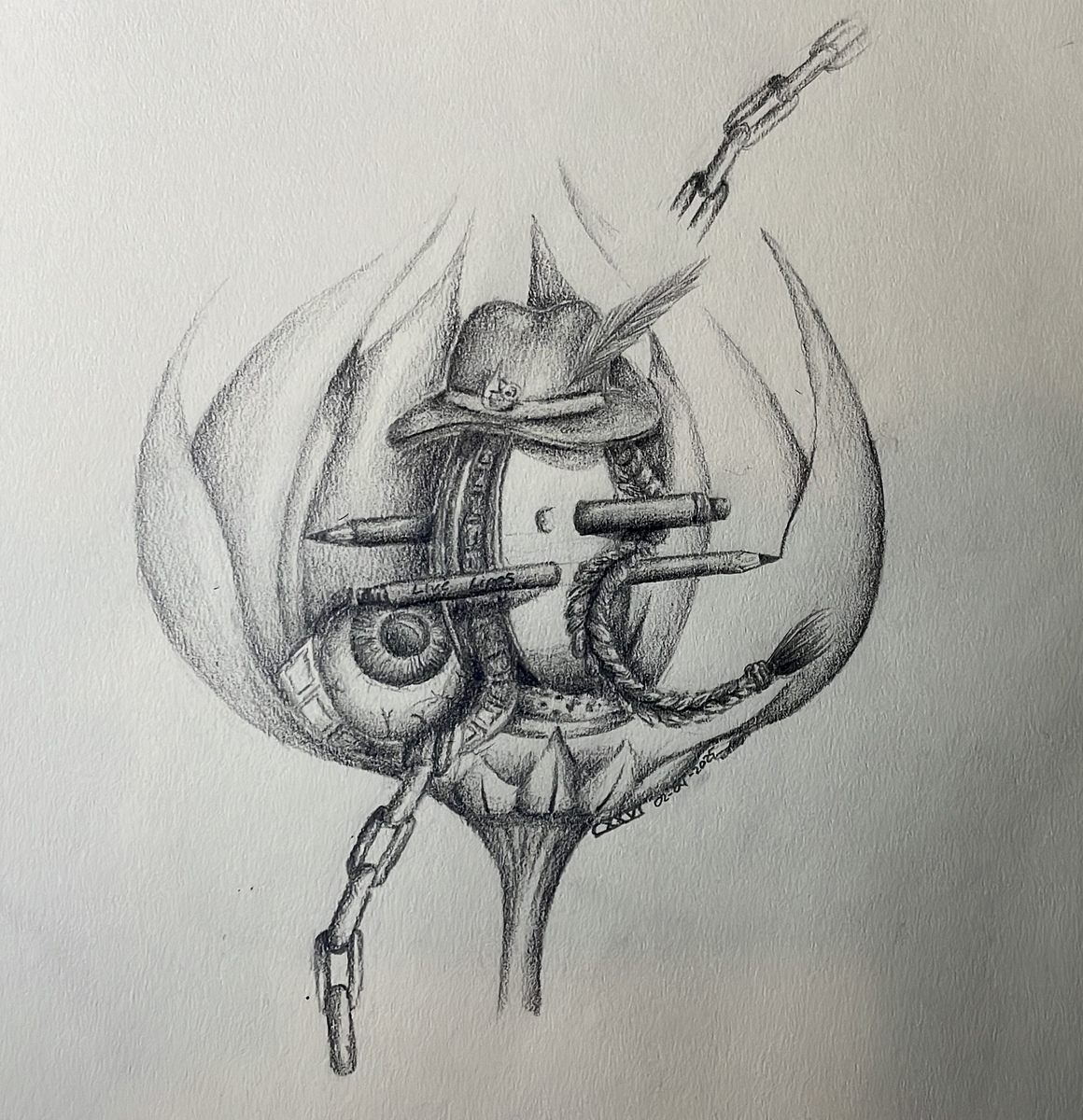 "Live Lines" #1 - Drawing Something Random