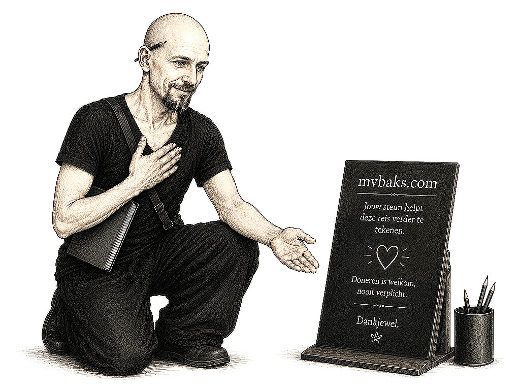 Michael is dankbaar voor vrijblijvende donatie