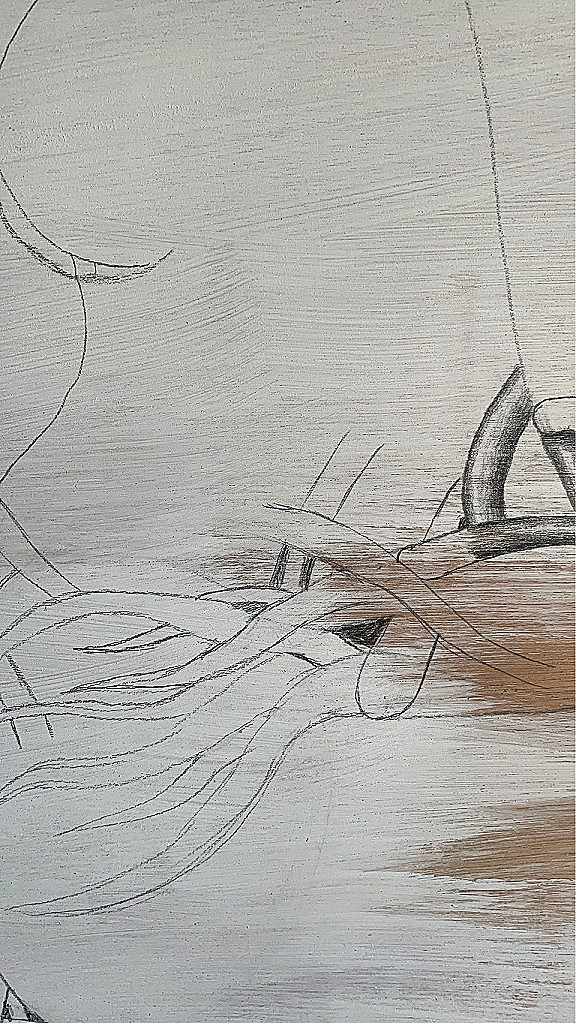 Misses Devana Panel 3 Detail 2 Dahlia